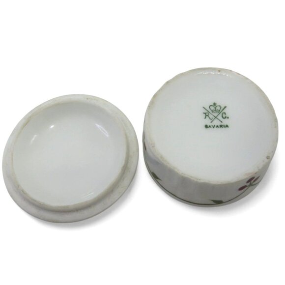 ROSENTHAL RC Bavaria Trinket Box Cherry Blossom Germany Vintage - Picture 7 of 9